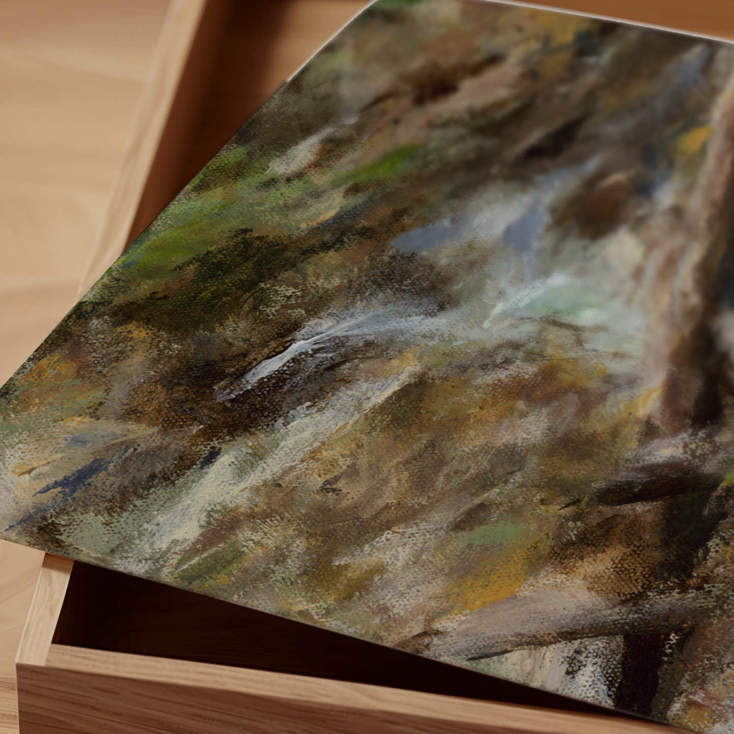 Journey No. 2 Abstract Art Print | Modern Minimalist Wall Poster
