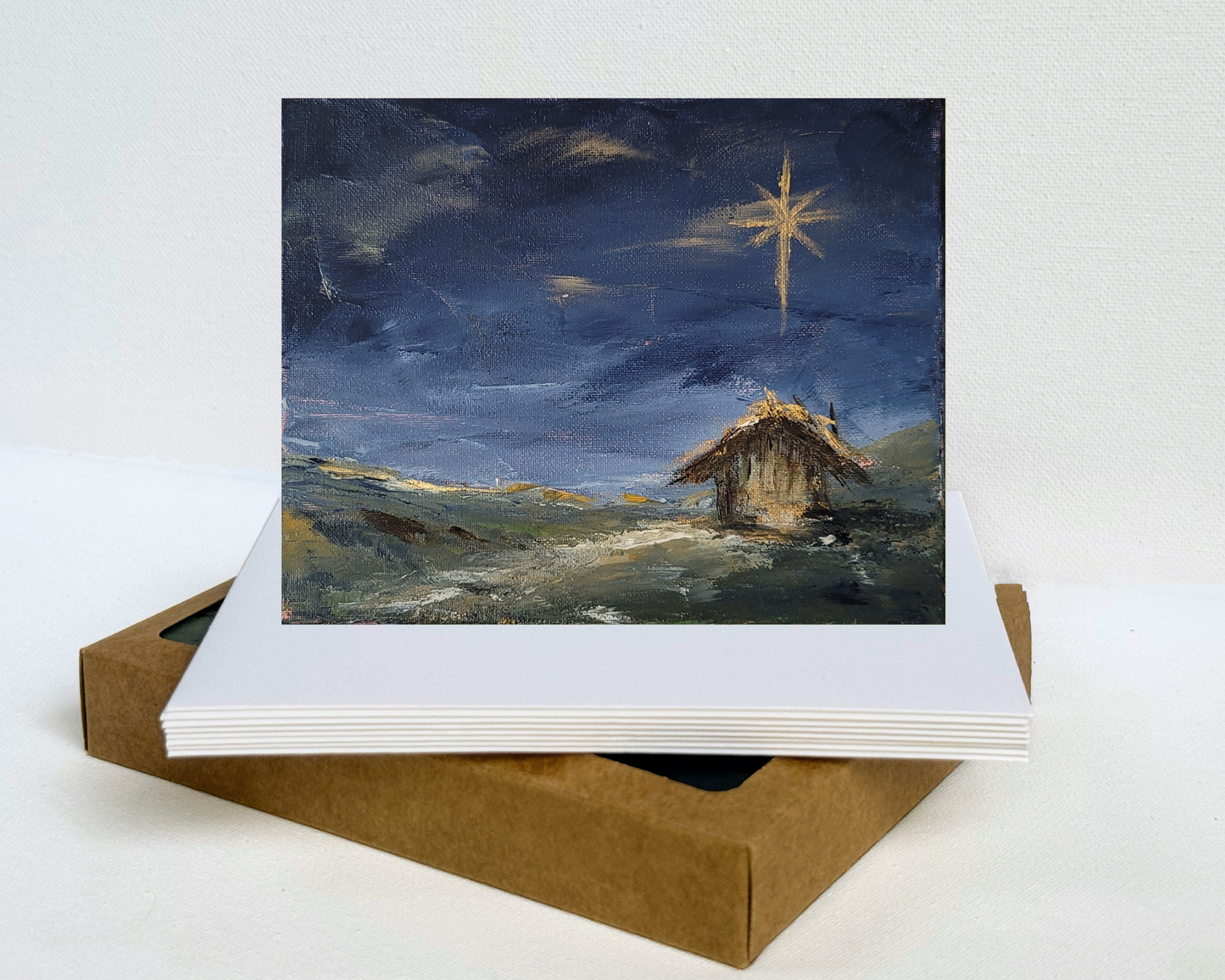 Silent Night Christmas Cards