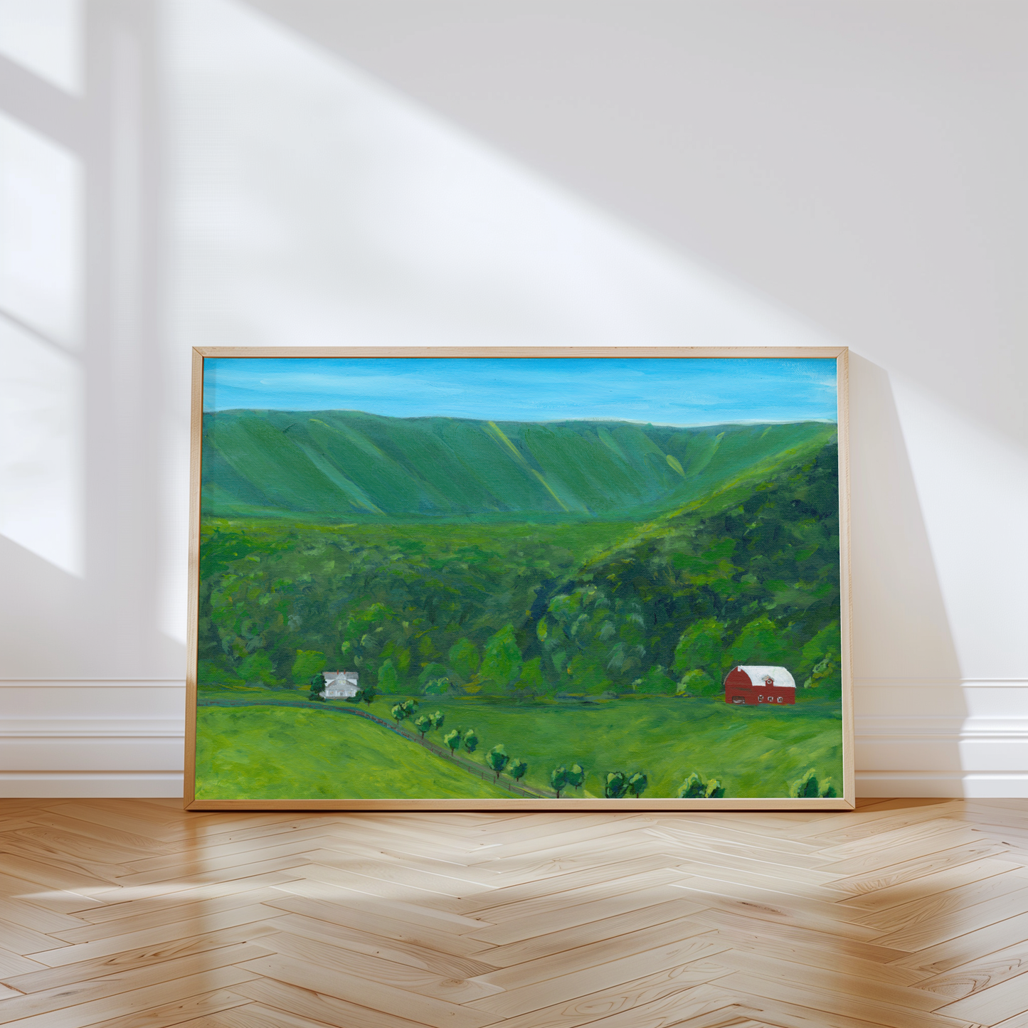 Farmhouse Wall Art Print | Rustic Country Home Decor Poster