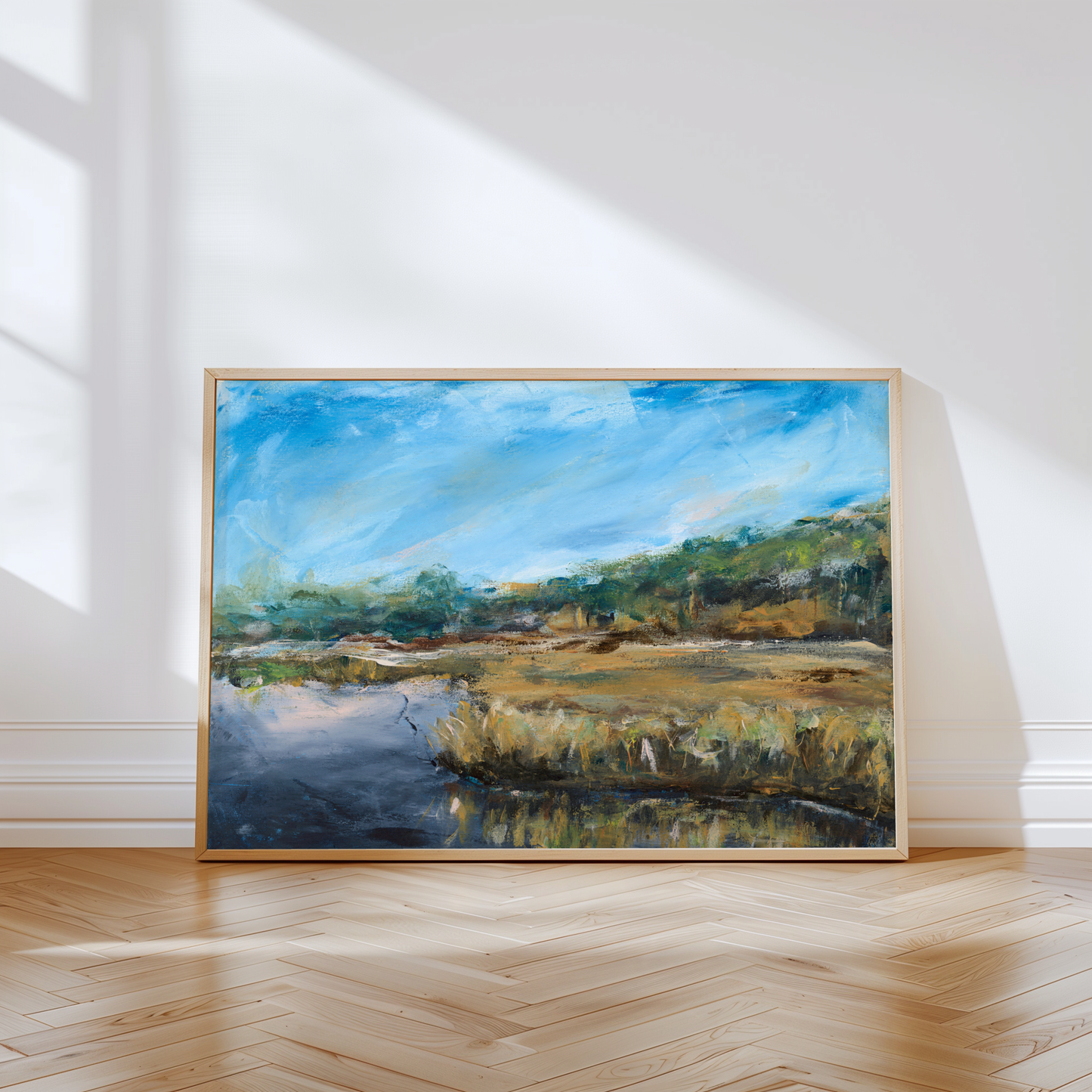 Highbridge Landscape Art Print | Nature-Inspired Wall Poster