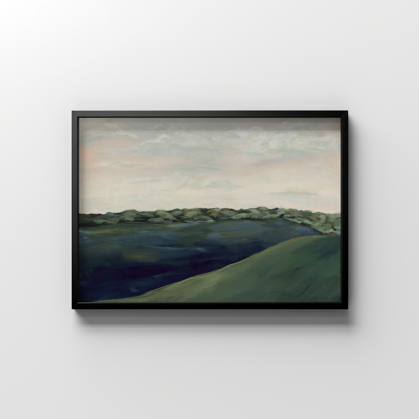 Summer Sky Art Print | Blue Aesthetic Cloud Wall Decor