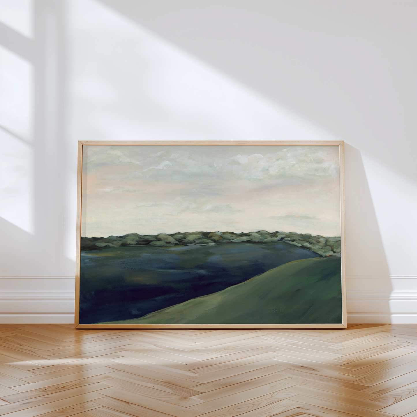 Summer Sky Art Print | Blue Aesthetic Cloud Wall Decor