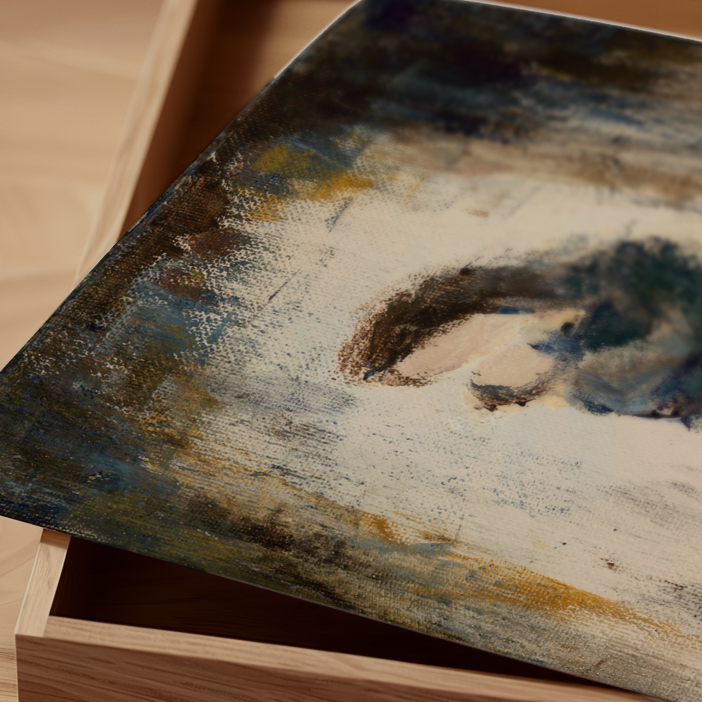 Mary and Jesus Religious Art Print | Christian Wall Decor
