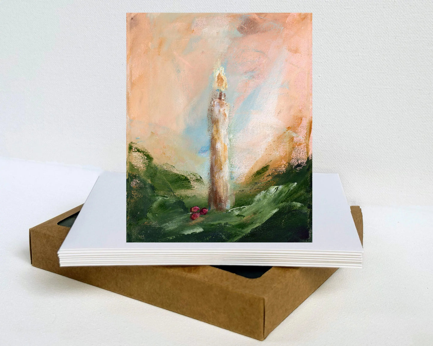 Christmas Candle Cards