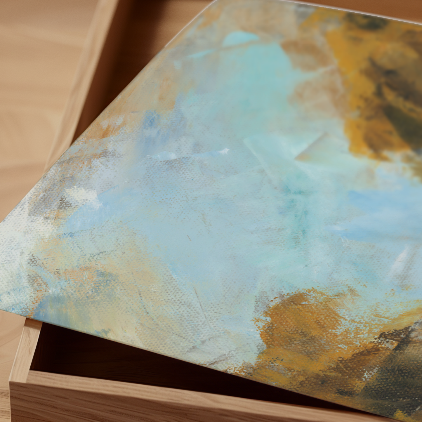 Breaking Through Art Print | Motivational Abstract Wall Decor