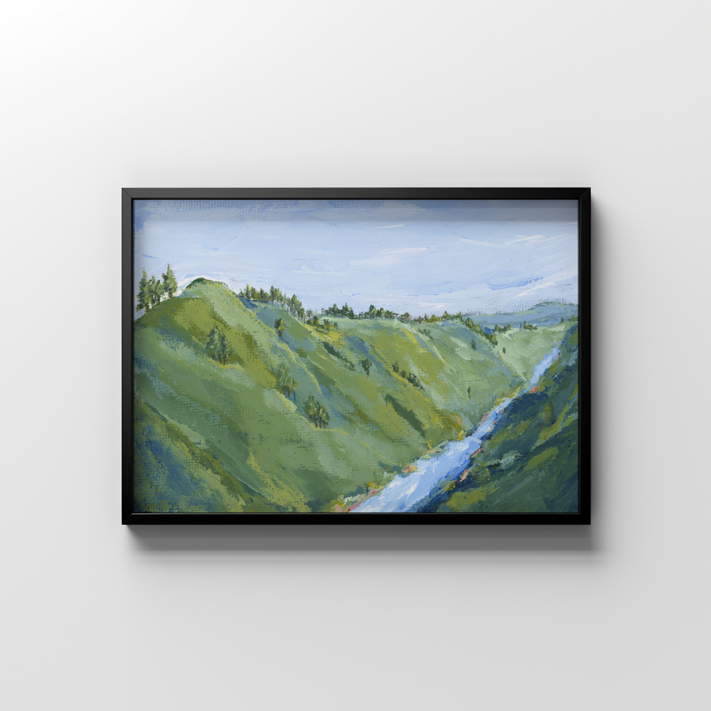 Yellowstone National Park Art Print | Nature Landscape Poster