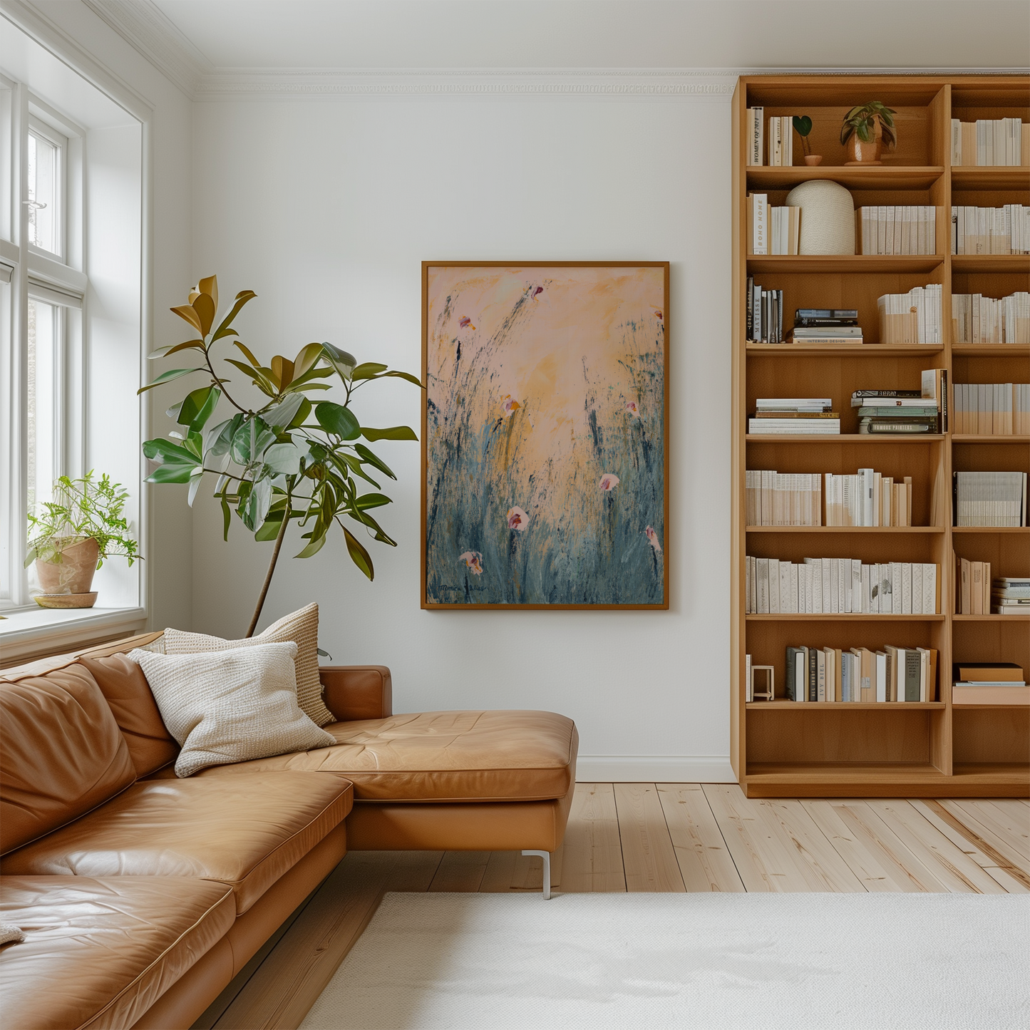 Tickled Pink No. 2 Art Collection | Soft Pastel Wall Decor Set