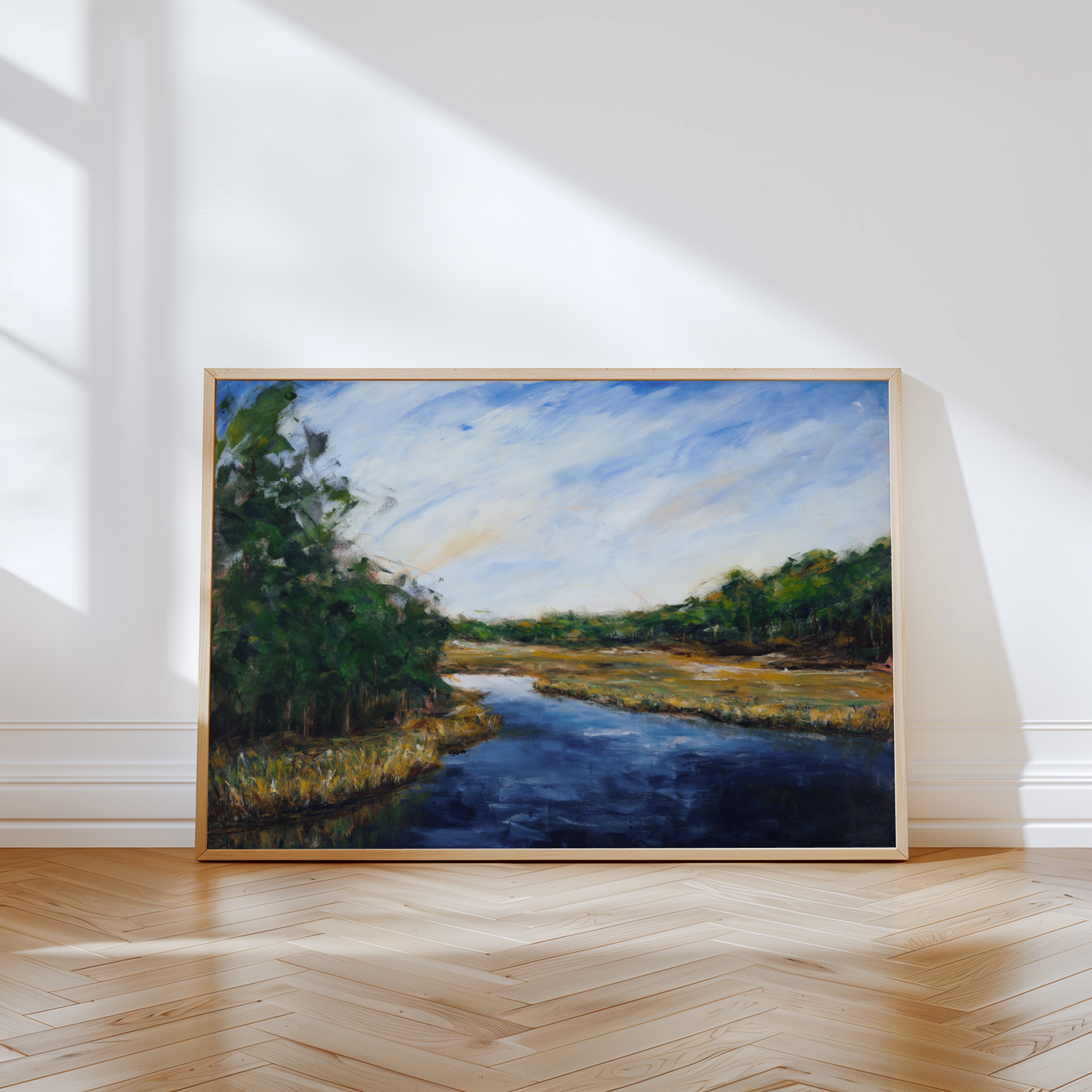 Old Florida Vintage Art Print | Tropical Landscape Poster