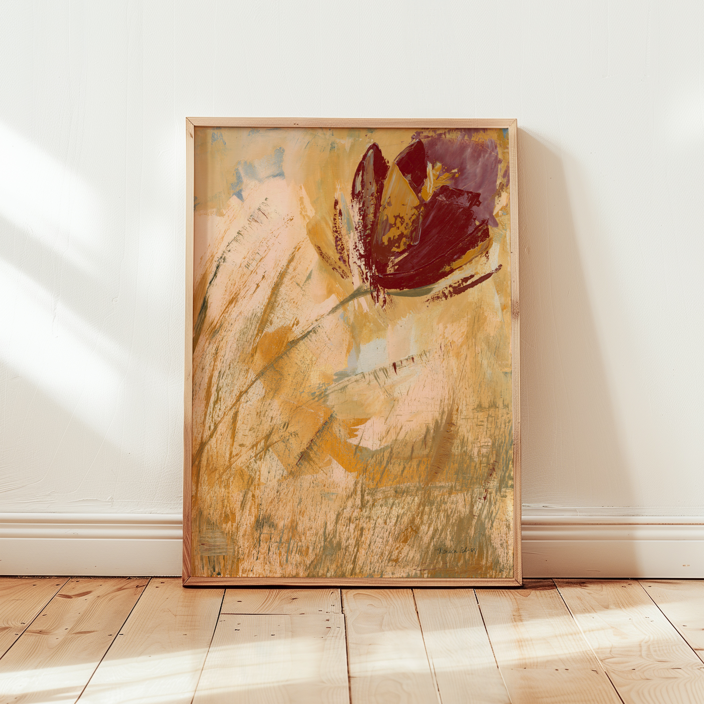 Serenity Wall Art Print | Calming Landscape Poster for Home Decor