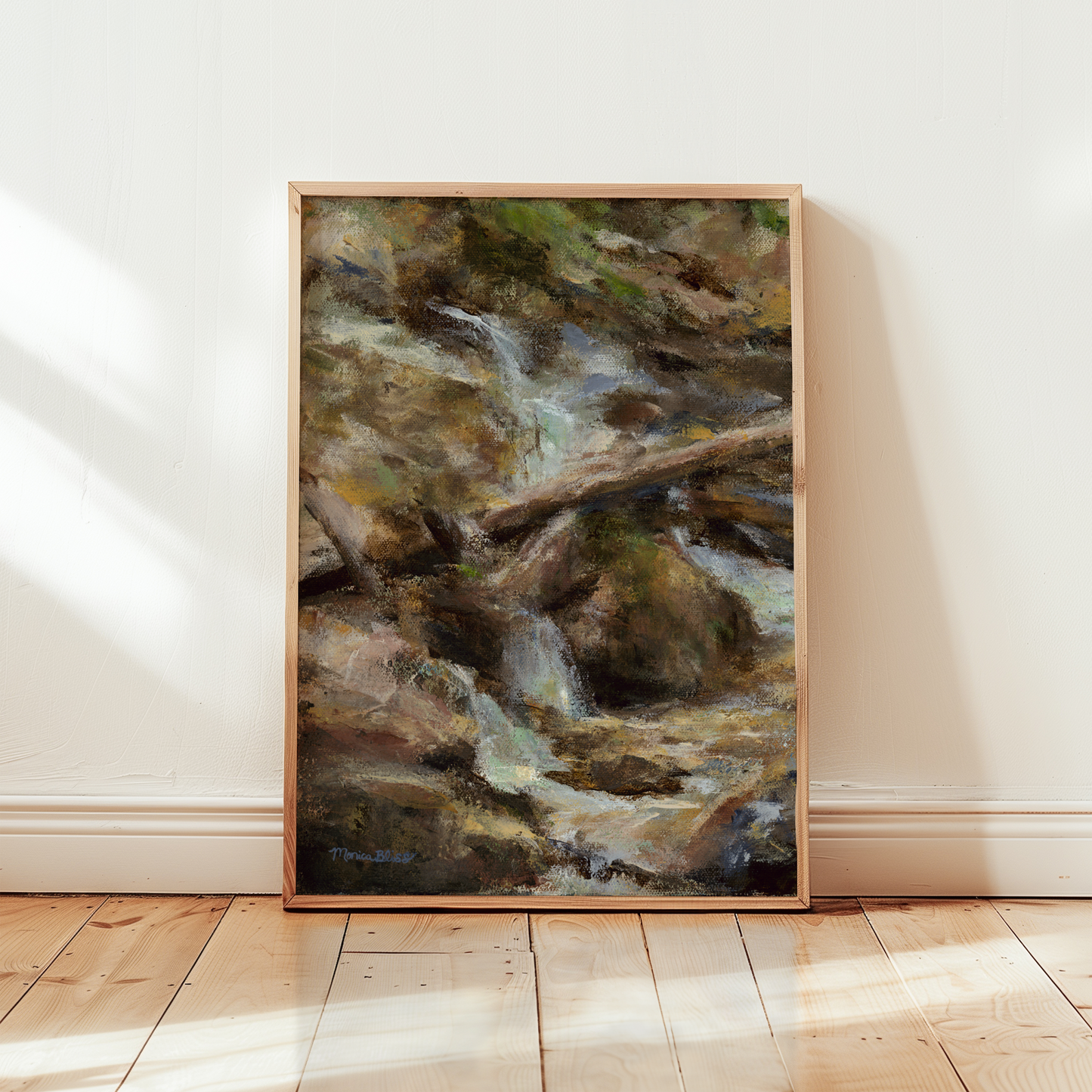 Journey No. 2 Abstract Art Print | Modern Minimalist Wall Poster