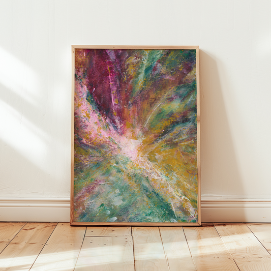 Splash Art Print | Abstract Wall Art Poster for Home Decor