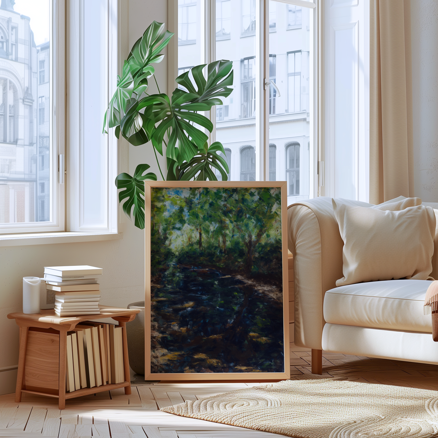 Quiet Waters Art Print | Peaceful Landscape Wall Decor