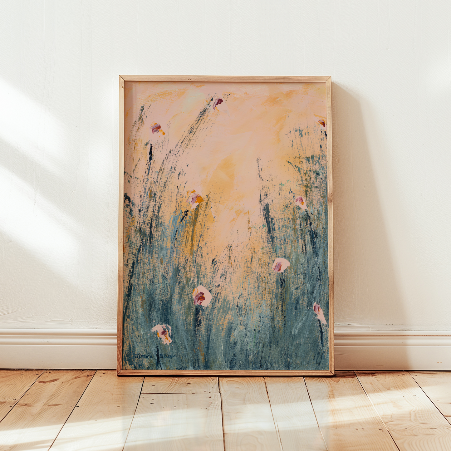 Tickled Pink No. 2 Art Collection | Soft Pastel Wall Decor Set